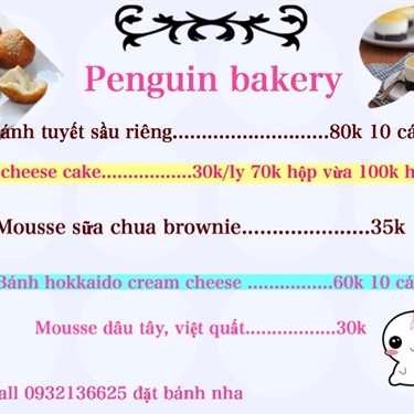 Thực đơn- Shop online Bánh Mì Phô Mai Tan Chảy - Crepe Sầu Riêng Online