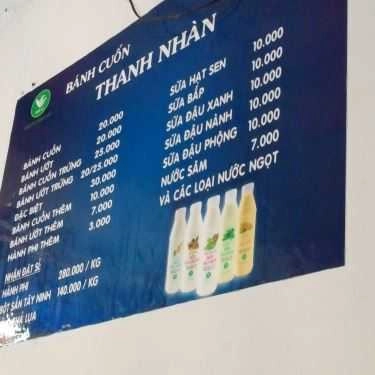 Thực đơn- Ăn vặt Bánh Cuốn Thanh Nhàn