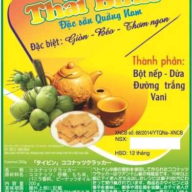 Thực đơn- Shop online Bánh Dừa Nướng Thái Bình