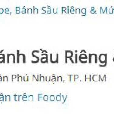 Tổng hợp- Tiệm Bánh Bánh Em Crepe, Bánh Sầu Riêng & Mứt Trái Cây