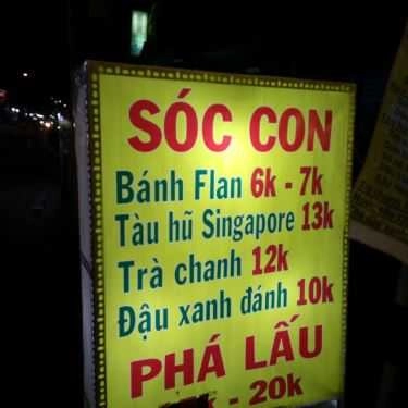Thực đơn- Ăn vặt Bánh Flan Sóc Con