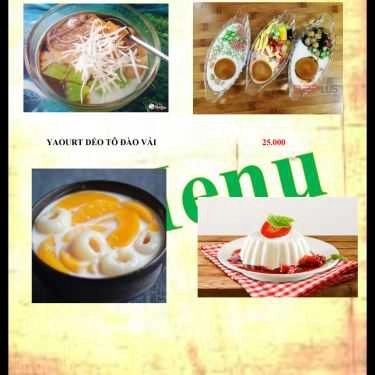 Thực đơn- Ăn vặt Cô Nga - Bánh Flan Thập Cẩm