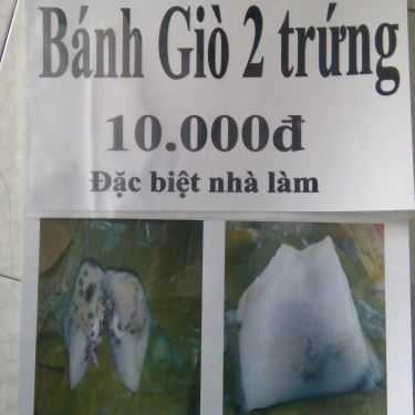 Thực đơn- Ăn vặt Bánh Giò Nhà Làm