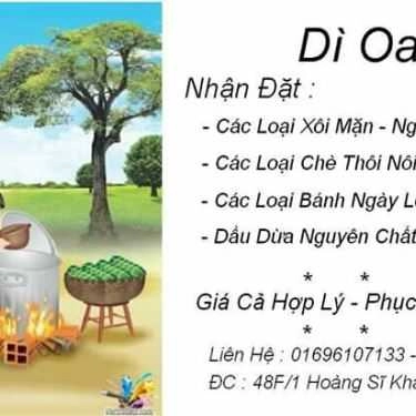 Thực đơn- Ăn vặt Cô Oanh - Bánh Ít, Bánh Tét, Xôi Chè