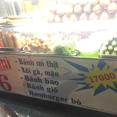 Thực đơn- Tiệm Bánh Bánh Mì 76