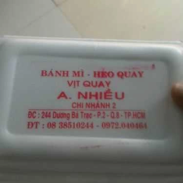Tổng hợp- Tiệm Bánh Bánh Mì A Nhiều - Đường Số 9A
