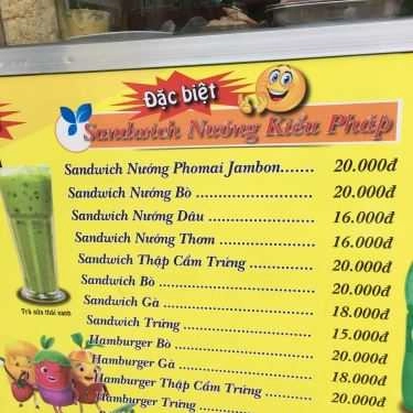 Thực đơn- Ăn vặt Bánh Mì Alo...ha!