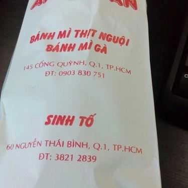 Tổng hợp- Ăn vặt Bánh Mì Anh Phán - Bánh Mì Gà & Thịt Nguội