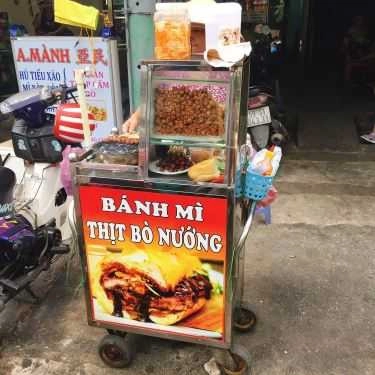 Tổng hợp- Ăn vặt Bánh Mì Bò Xiên Que Nướng