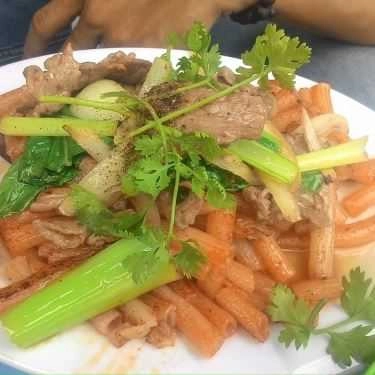 Món ăn- Ăn vặt Bánh Mì Chảo & Nui Xào Bò