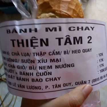 Món ăn- Quán Ăn Bánh Mì Chay Thiện Tâm 2