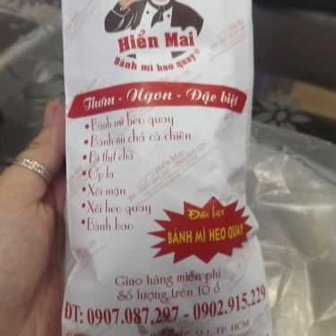 Món ăn- Ăn vặt Bánh Mì Hiển Mai
