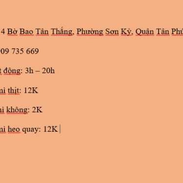Tổng hợp- Tiệm Bánh Bánh Mì Hưng Thịnh