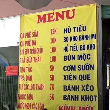 Thực đơn- Ăn vặt Bánh Mì Kebab Minh Thư