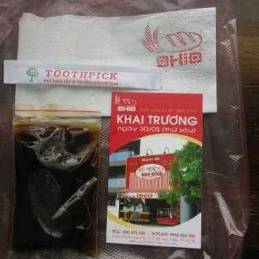 Tổng hợp- Tiệm Bánh Bánh Mì OHIO - Phan Văn Trị