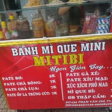 Thực đơn- Ăn vặt Mitibi - Bánh Mì Que