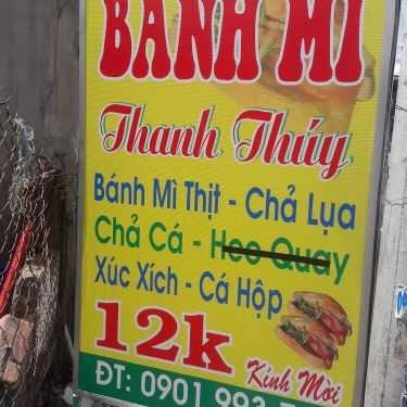 Thực đơn- Ăn vặt Bánh Mì Thanh Thúy