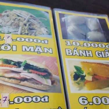 Thực đơn- Ăn vặt Bánh Mì Thi