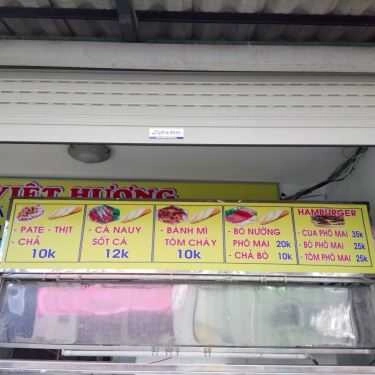 Thực đơn- Tiệm Bánh Việt Hương Bakery