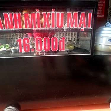 Thực đơn- Ăn vặt Bánh Mì Xíu Mại - Đường Số 1