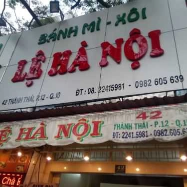 Tổng hợp- Tiệm Bánh Lệ Hà Nội - Bánh Mì & Xôi