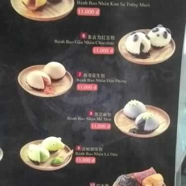 Thực đơn- Tiệm Bánh Mr. Bao - Fastfood