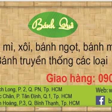 Tổng hợp- Tiệm Bánh Bánh Quê - Phan Xích Long
