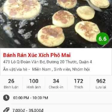 Tổng hợp- Ăn vặt Bánh Rán Xúc Xích Phô Mai