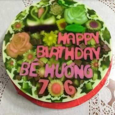 Món ăn- Tiệm Bánh Bánh Rau Câu Sinh Nhật