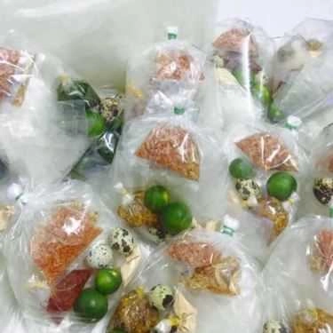 Món ăn- Bánh Tráng Trứng Cút Muối Tắc Hành Phi Ruốc - Shop Online