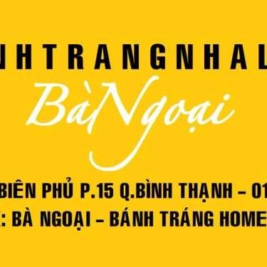 Thực đơn- Ăn vặt Bà Già - Bánh Tráng Homemade