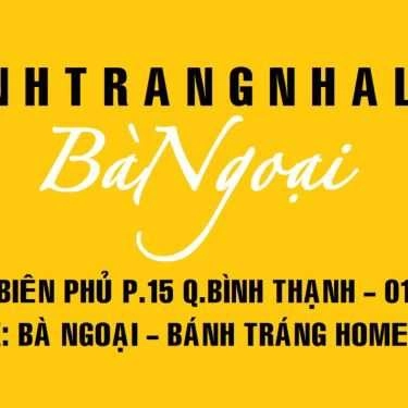 Thực đơn- Ăn vặt Bà Già - Bánh Tráng Homemade