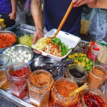 Tổng hợp- Ăn vặt Bánh Tráng Trộn - Chợ 200