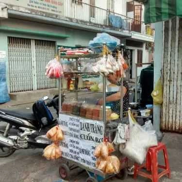 Tổng hợp- Ăn vặt Bánh Tráng Cuốn Bơ - Lê Đình Thám