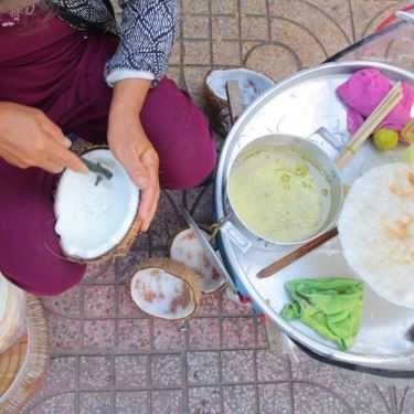 Món ăn- Ăn vặt Bánh Tráng Dừa Mạch Nha