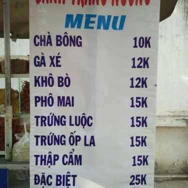 Thực đơn- Ăn vặt Bánh Tráng Nướng - Đường Số 13