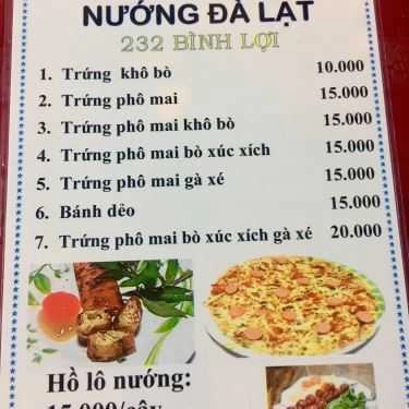 Thực đơn- Ăn vặt Bánh Tráng Nướng Đà Lạt & Hồ Lô Nướng