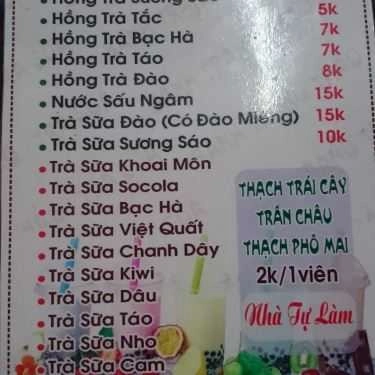 Thực đơn- Ăn vặt Bánh Tráng Thảo