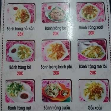 Thực đơn- Ăn vặt Bánh Tráng Thảo