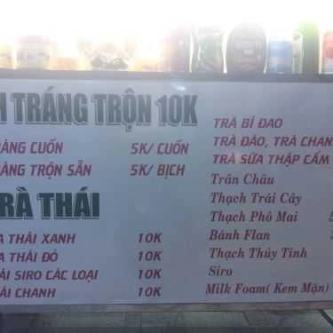 Thực đơn- Ăn vặt Bánh Tráng Trộn & Trà Sữa 10k