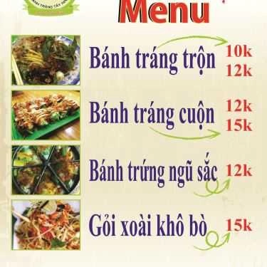 Thực đơn- Ăn vặt Bé Lụa - Bánh Tráng Trộn