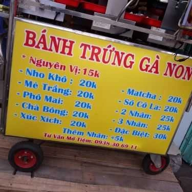 Thực đơn- Ăn vặt Bánh Trứng Gà Non HK