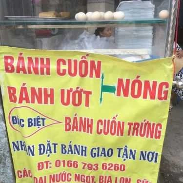 Thực đơn- Ăn vặt Bánh Ướt & Bánh Cuốn Nóng