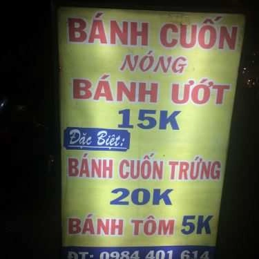 Thực đơn- Ăn vặt Quỳnh - Bánh Cuốn Nóng & Bánh Ướt