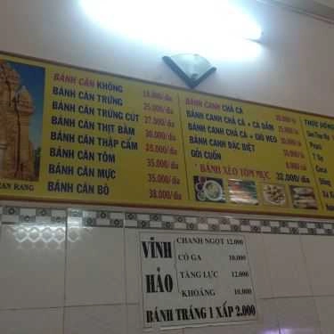 Thực đơn- Ăn vặt Quán Cô Huệ - Bánh Xèo & Bánh Căn