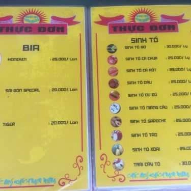 Thực đơn- Ăn vặt Thanh Phương - Bánh Xèo & Bánh Khọt Miền Tây - Hoàng Hoa Thám