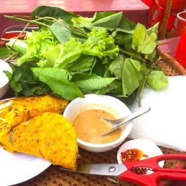 Món ăn- Ăn vặt Bánh Xèo Rau Rừng