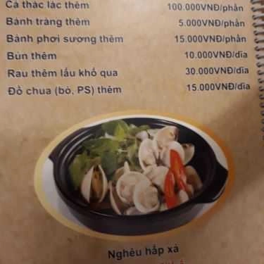 Thực đơn- Ăn vặt Bánh Xèo Rau Rừng - Phố Thành