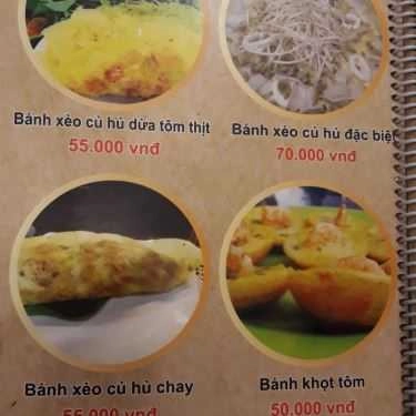 Thực đơn- Ăn vặt Bánh Xèo Rau Rừng - Phố Thành