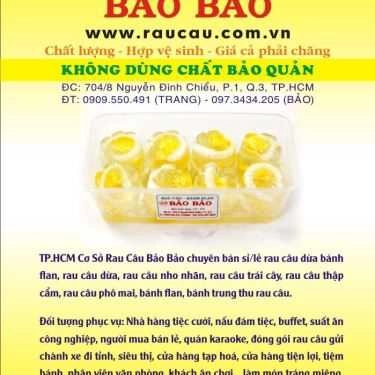 Tổng hợp- Tiệm Bánh Bảo Bảo - Cơ Sở Sản Xuất Rau Câu Bánh Flan